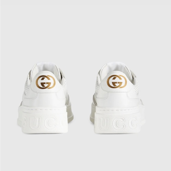 Gucci White Sneakers 38.5 - Picture 7 of 14
